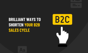 B2B B2C Sales cycle