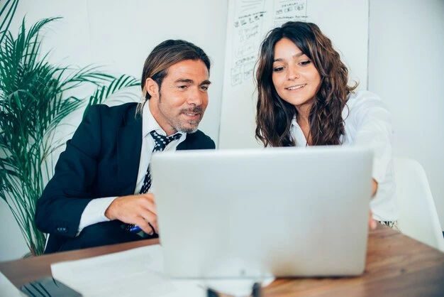 Our Services team in office as email marketing